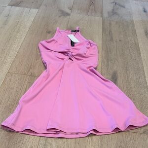 Pink Sleeveless Kids Dress